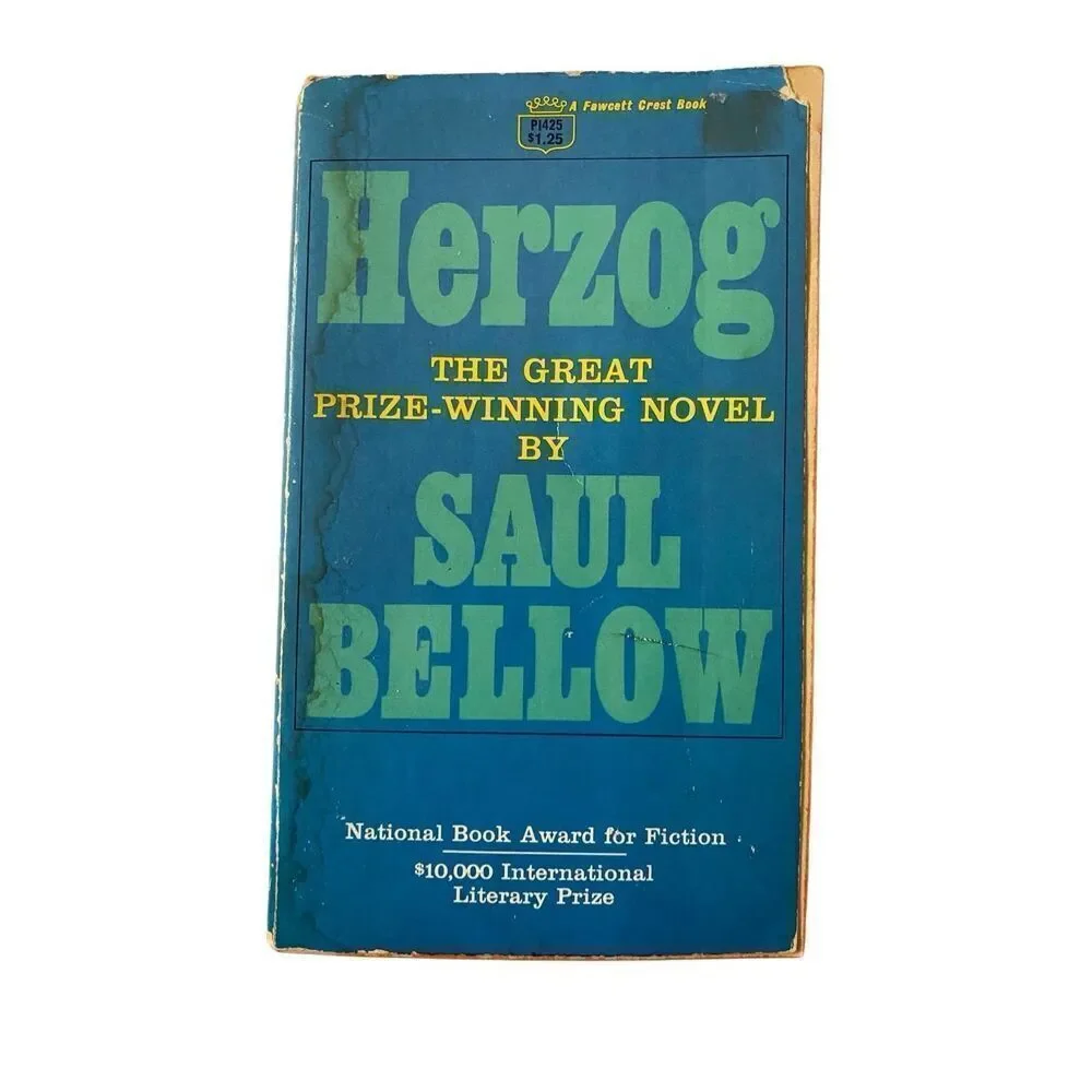 Herzog by Saul Bellow Paperback Book 1964 American Fiction Novel Vintage